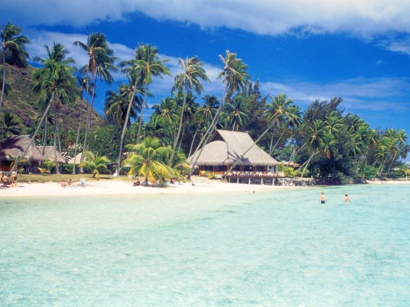 Hotel Les Tipaniers Moorea Exterior foto